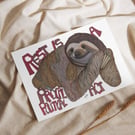 Rest Is a Radical Political Act Postcards - Pack of 5 Cards