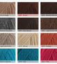 Luxury Alpaca Short Socks with Cables in Rust Mix. Wide variety of colours - Image 4