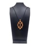 Boa Me Na Me Mmoa Wo pendant. adinkra symbol jewellery, ghana tribal heritage - Image 3
