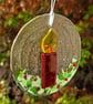 Fused Glass Candle Hanging Decoration - Image 4
