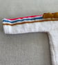 White jumper with coloured stripes  - Image 2