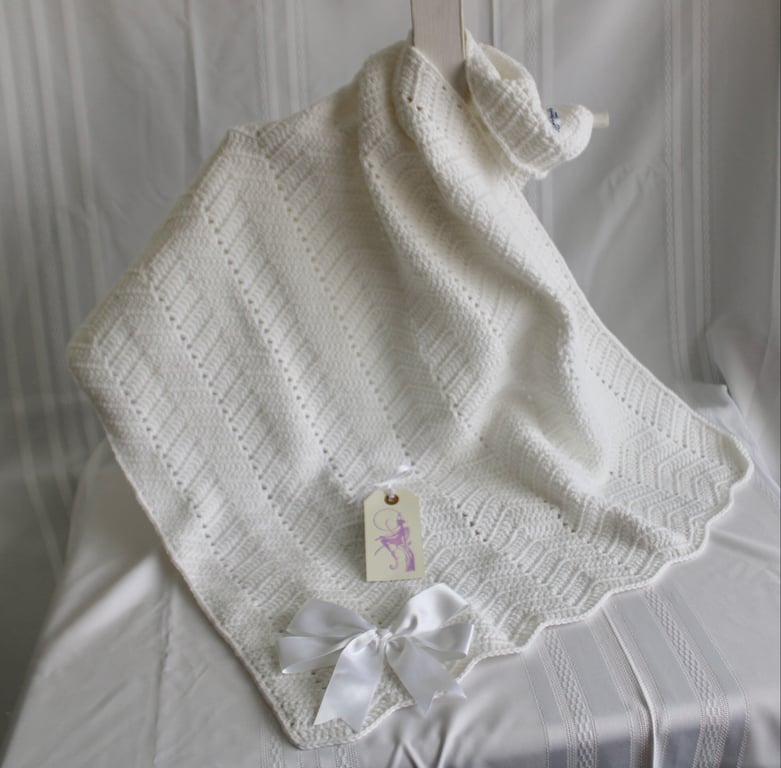 Handmade Crochet Baby Blanket 