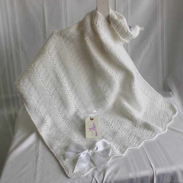 Handmade Crochet Baby Blanket 