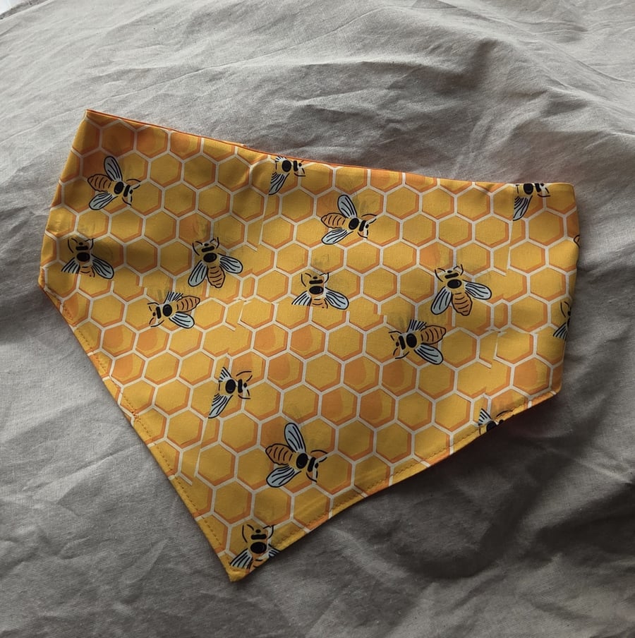 Elasticated slip-on Dog Bandana - Size XXL