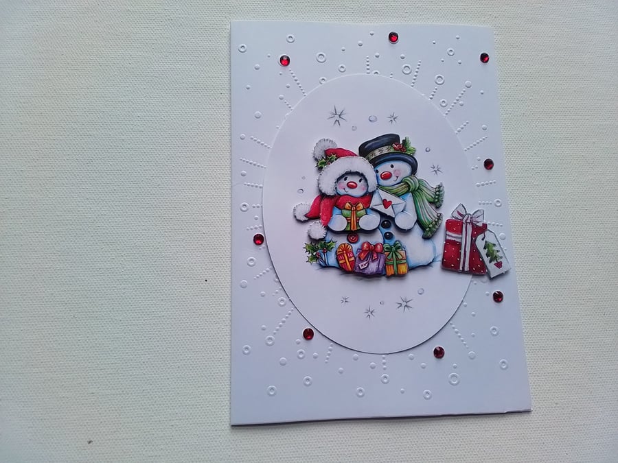 Christmas card. Handmade Christmas card,  ref 228