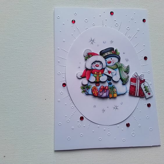 Christmas card. Handmade Christmas card,  ref 228