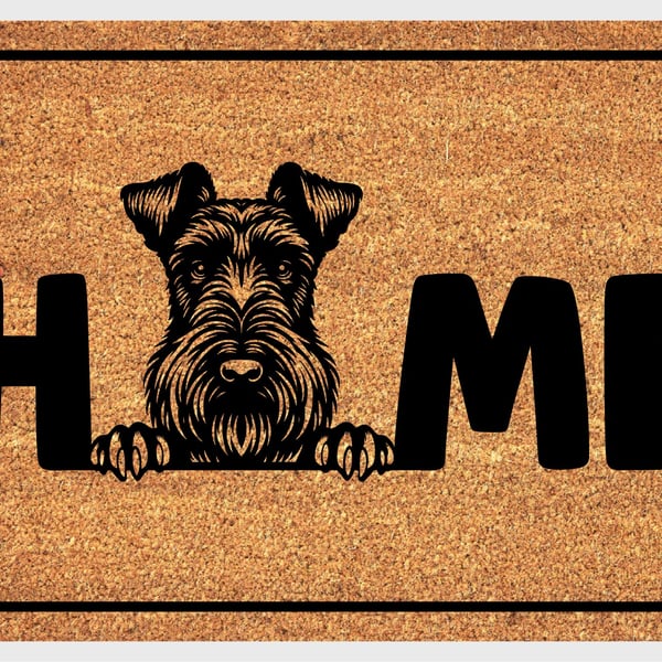 Irish Terrier Home Door Mat No.2 - Irish Terrier Dog Welcome Mat - 3 Sizes