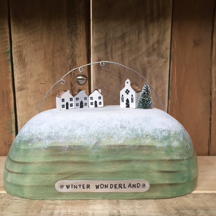 Winter Wonderland Hand crafted Wooden Gift
