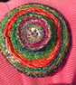 Domed Circle Brooch - inspired by Kandinsky - Image 7