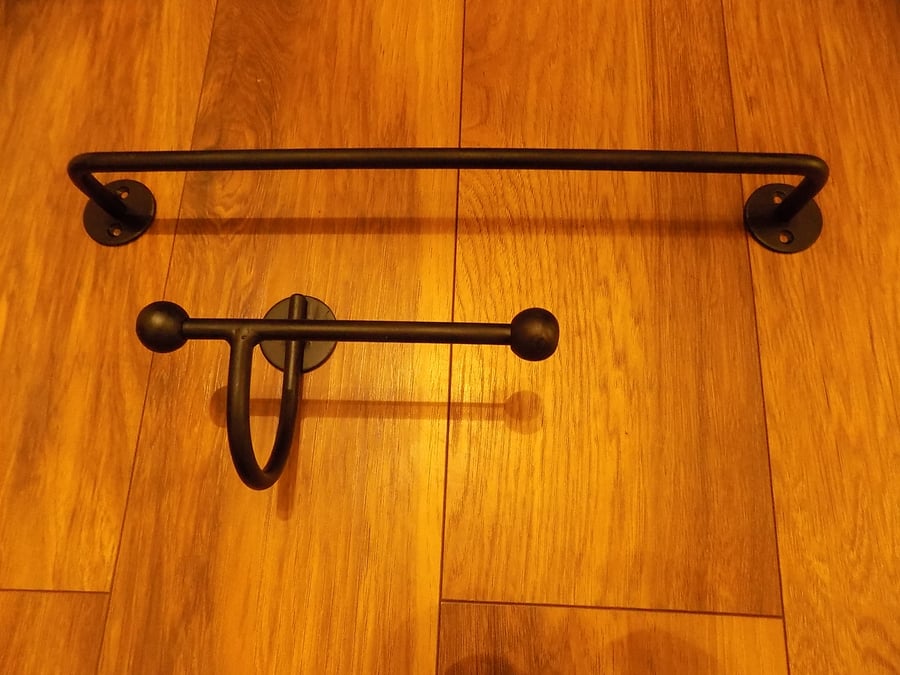 Bathroom Set.........................Wrought Iron(Forged Steel) FREE Fitting Kit