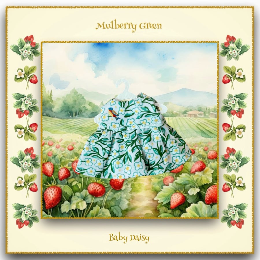 Little Birds Dress for Baby Daisy 