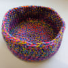 Crochet Basket (Purple Fusion) - so practical!