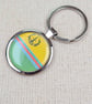 St Martin Unity Flag Keyring