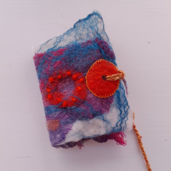 Nuno Felted Needle and Pin Book