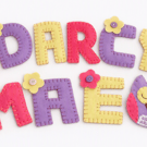 Personalised name garland boys or girls