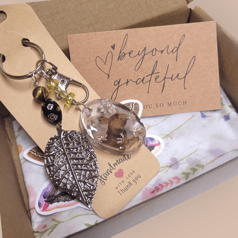 Resin Rabbit Bag Charm 