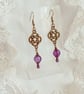 Purple Agate & Bronze Set - Image 2