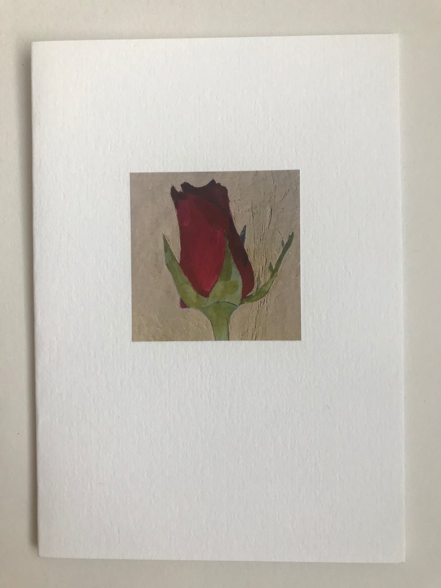 Red Rose Card
