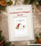 Printed Greyhound & Whippet Snood Knitting Pattern, Dog Neck Warmer, DK