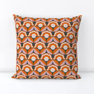 Carnaby Retro Floral Cushion Cover - Perfectly Imperfect