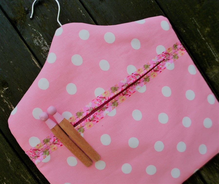 Peg bag,laundry bag,clothes pin bag,washing, peg storage,house warming gift