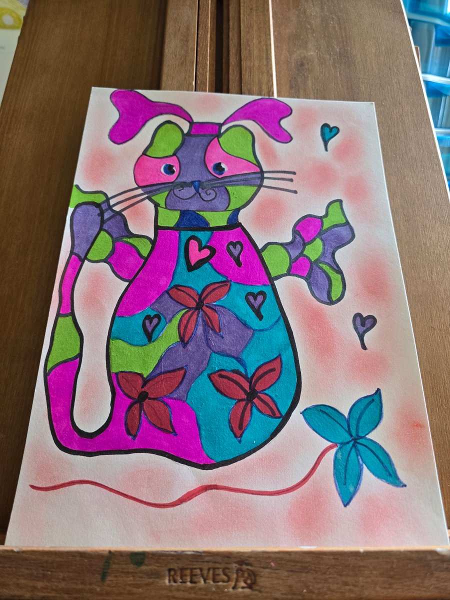 Fairy Cat Drawing 