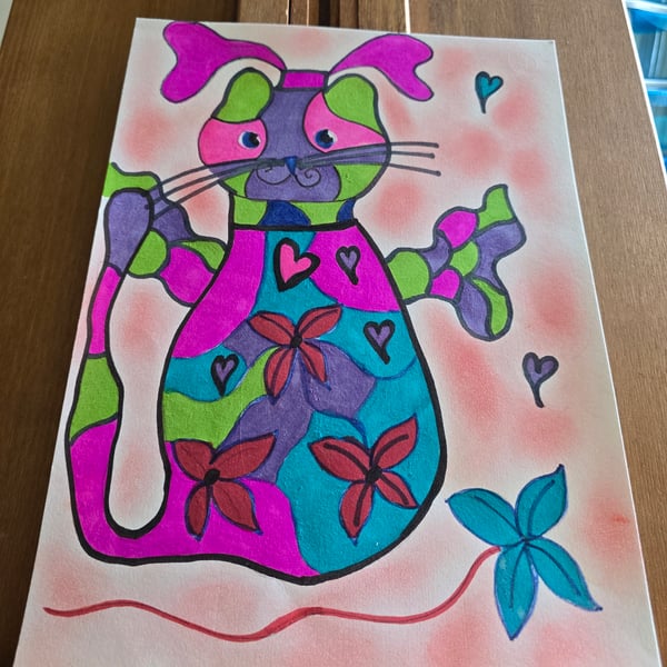 Fairy Cat Drawing 