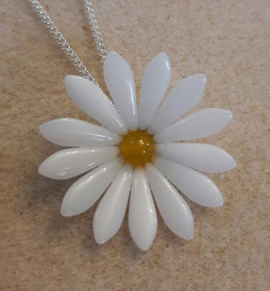 Daisy Flower Memorial Keepsake Jewellery 