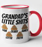 Grandad's Gift Personalised Grandad's Little Sh... Mug Funny Present for Grandad - Image 4