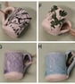 Mini ceramic mugs hanging decorations  - Image 3