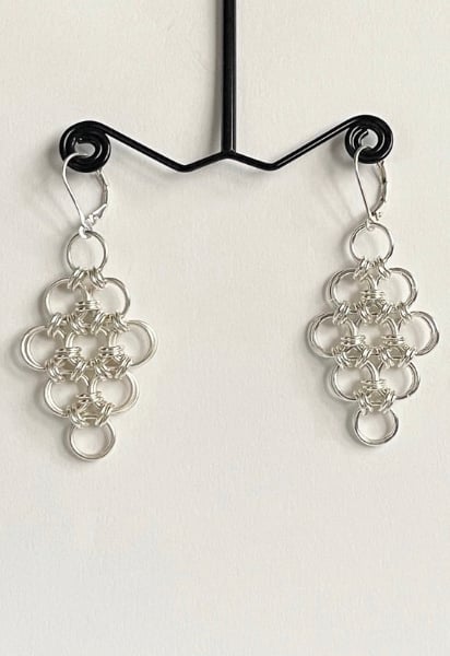 Japanese Chainmaille Earrings