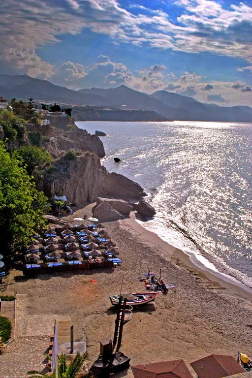 Nerja Calahonda Beach Andalusia Costa del Sol Spain Photograph Print