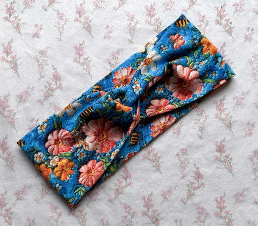 Women's Twist Knot Headband-Hairband Knot-Jersey Twist Headband. HA004