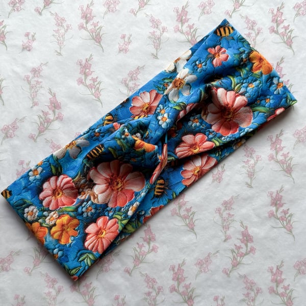 Women's Twist Knot Headband-Hairband Knot-Jersey Twist Headband. HA004