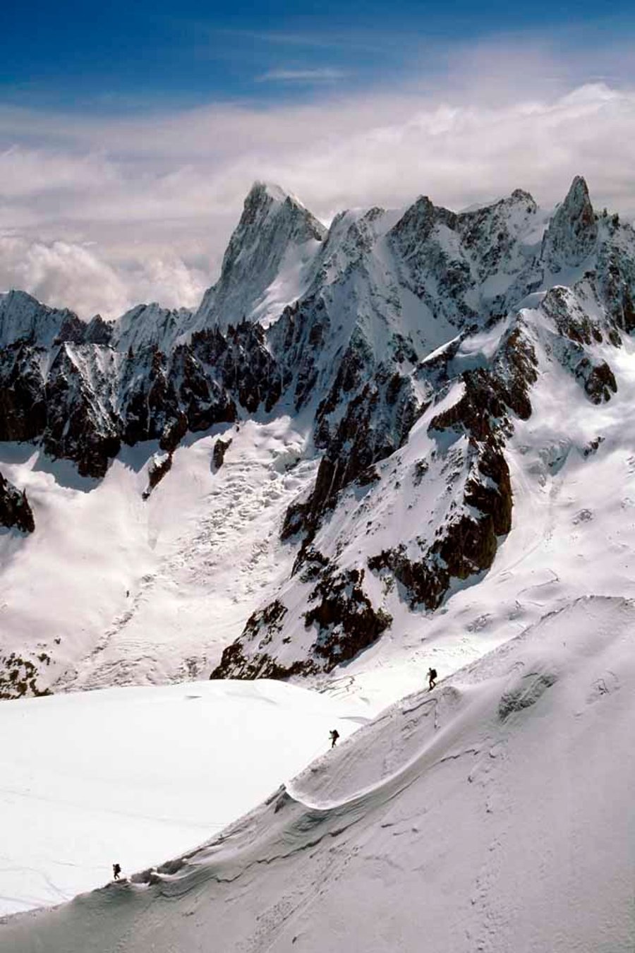 Chamonix Aiguille du Midi Mont Blanc Massif French Alps France