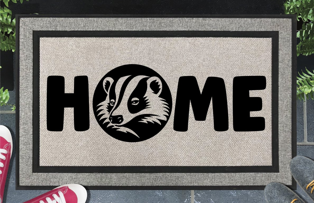 Badger Home Door Mat No.1 - Badger All Weather Doormat - 45x70cm 