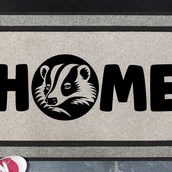 Badger Home Door Mat No.1 - Badger All Weather Doormat - 45x70cm 