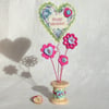 Button Bobbin Posy - Birthday