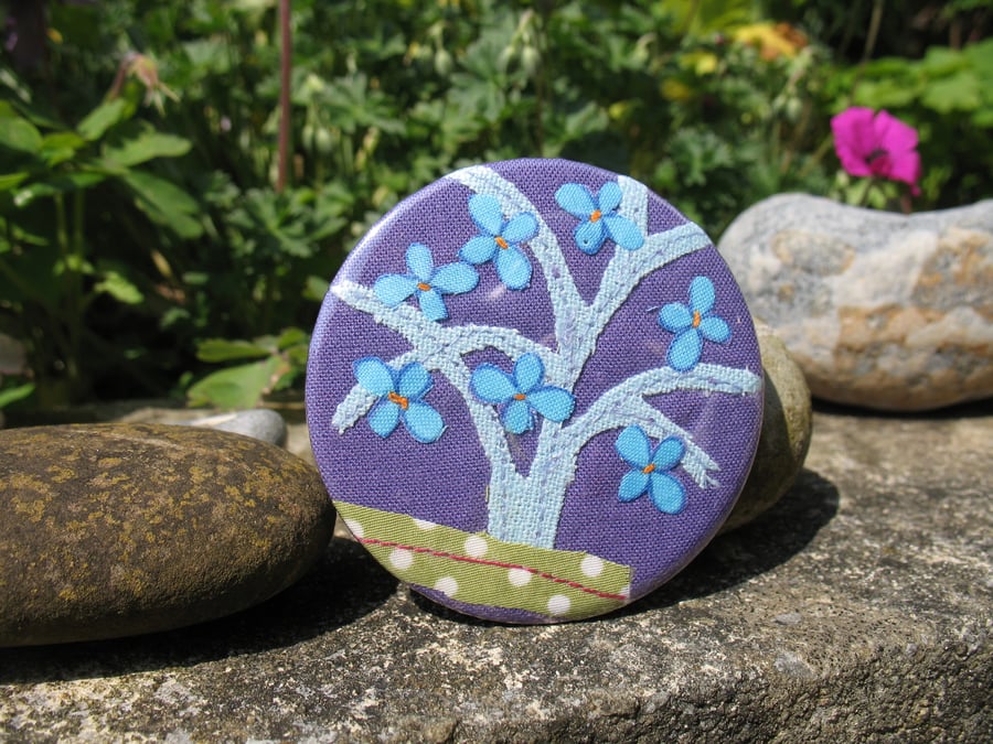 'Blossom Tree' Handbag Mirror