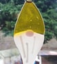 Fused Glass Gnome suncatcher, Thoughtful Gift - Image 5