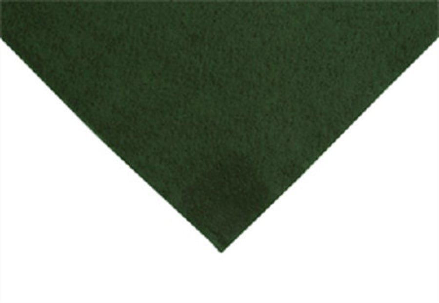 Christmas Green Sticky Back Acrylic Felt Fabric - 23cm x 30cm