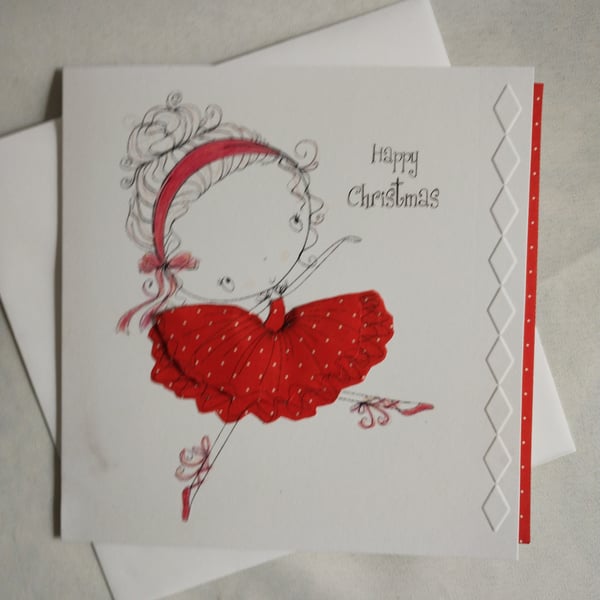 Little Dancer Christmas Card