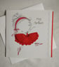 Little Dancer Christmas Card