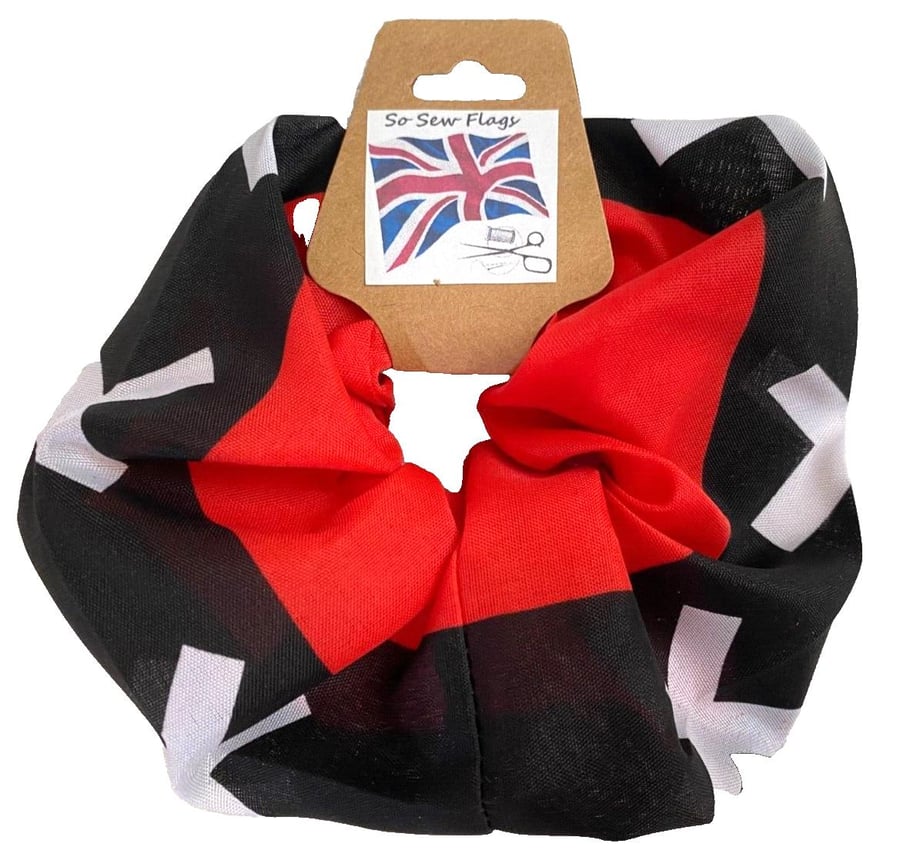 Amsterdam Dutch Flag Hair Scrunchie Scrunchies Accessory Band Elastic