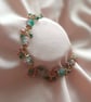 Beaded charm bracelet