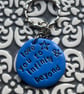 Love You To Infinity & Beyond Pebble Keyring  - Image 4
