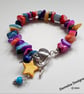 Mother Of Pearl Hand Made Charm Bracelet  - Image 2