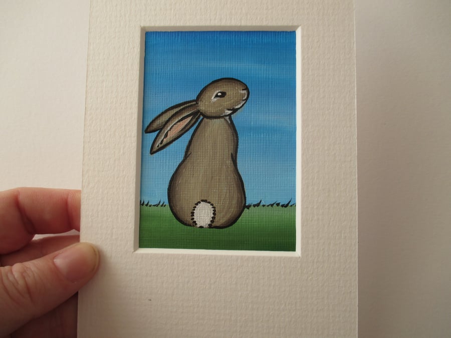 ACEO Rabbit aceo Bunny