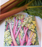 'Rhubarb Rhubarb' - Gardeners greeting card - Image 5
