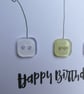Daisies Birthday Card - Spring Green - Image 5